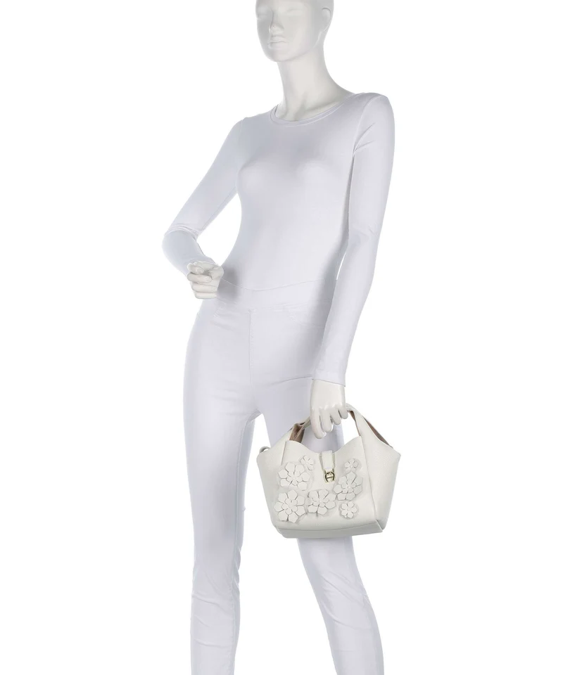 Aigner Zaira S Handtasche cotton white