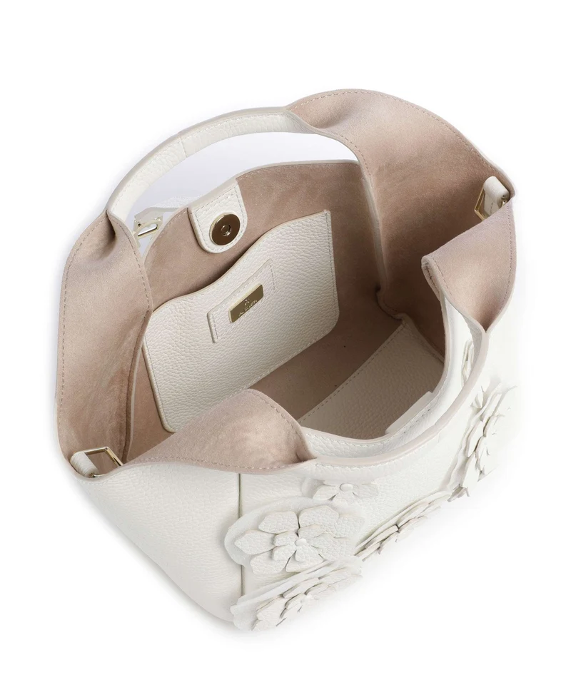 Aigner Zaira S Handtasche cotton white