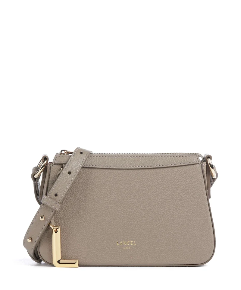 Lancel Faubourg Mini Umhängetasche greige