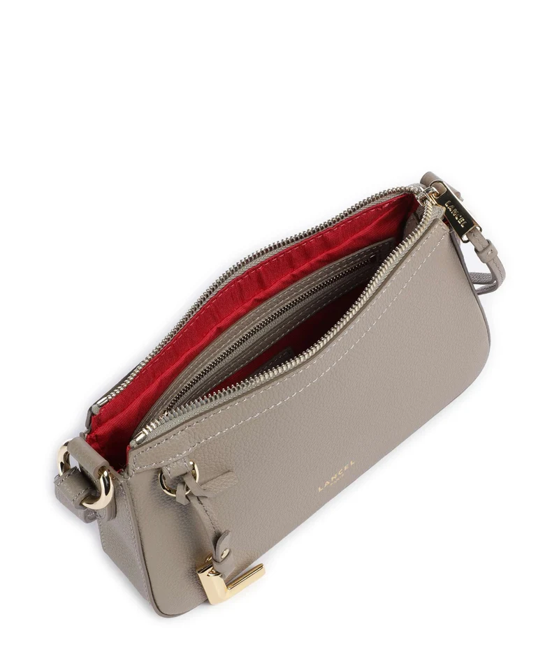 Lancel Faubourg Mini Umhängetasche greige