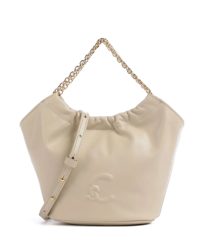 Coccinelle Smash Bucket Handtasche sandshell