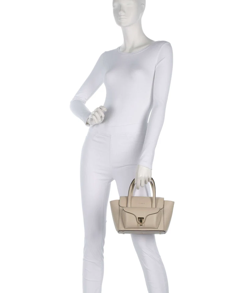 Coccinelle Beat Double Handtasche sandshell