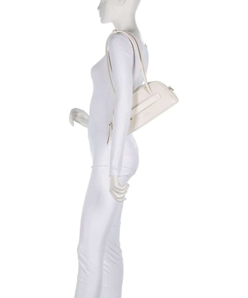 Coccinelle Paki Schultertasche pearl
