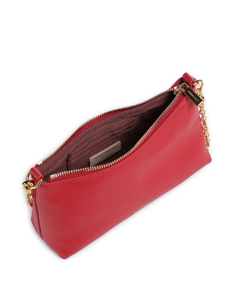Coccinelle Aura Schultertasche scarlet