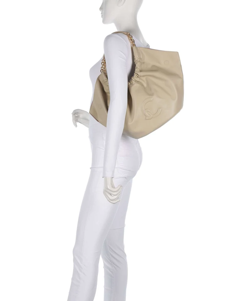 Coccinelle Smash Beuteltasche sandshell