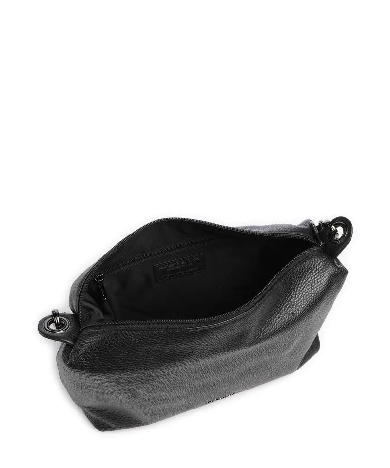 Mandarina Duck Mellow Leather Schultertasche nero