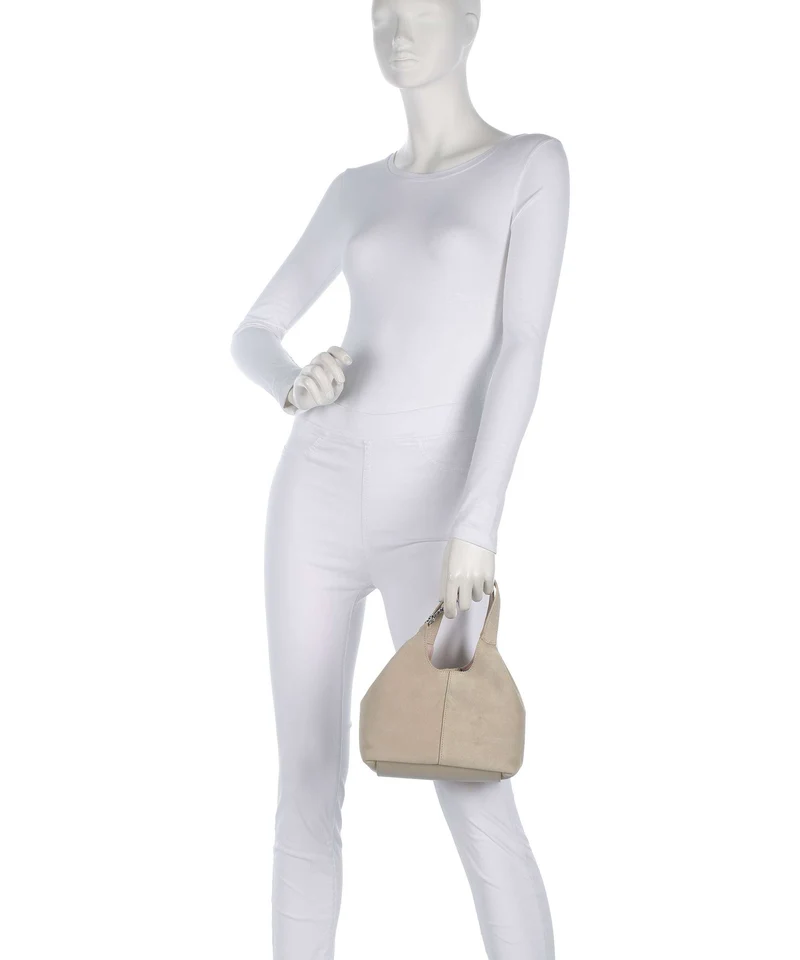 Coccinelle C-Easy Suede Handtasche sandshell