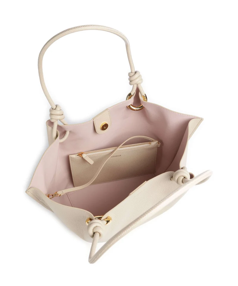 Coccinelle Finn Beuteltasche sandshell