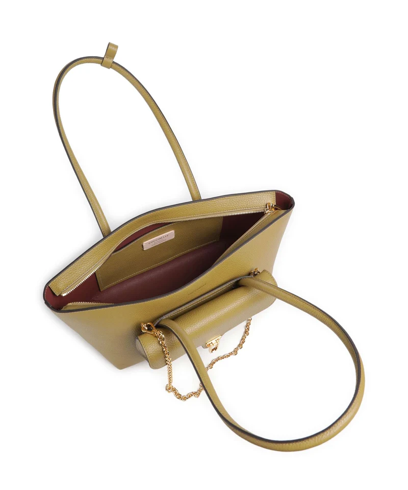Coccinelle Beat Double Schultertasche seagrass
