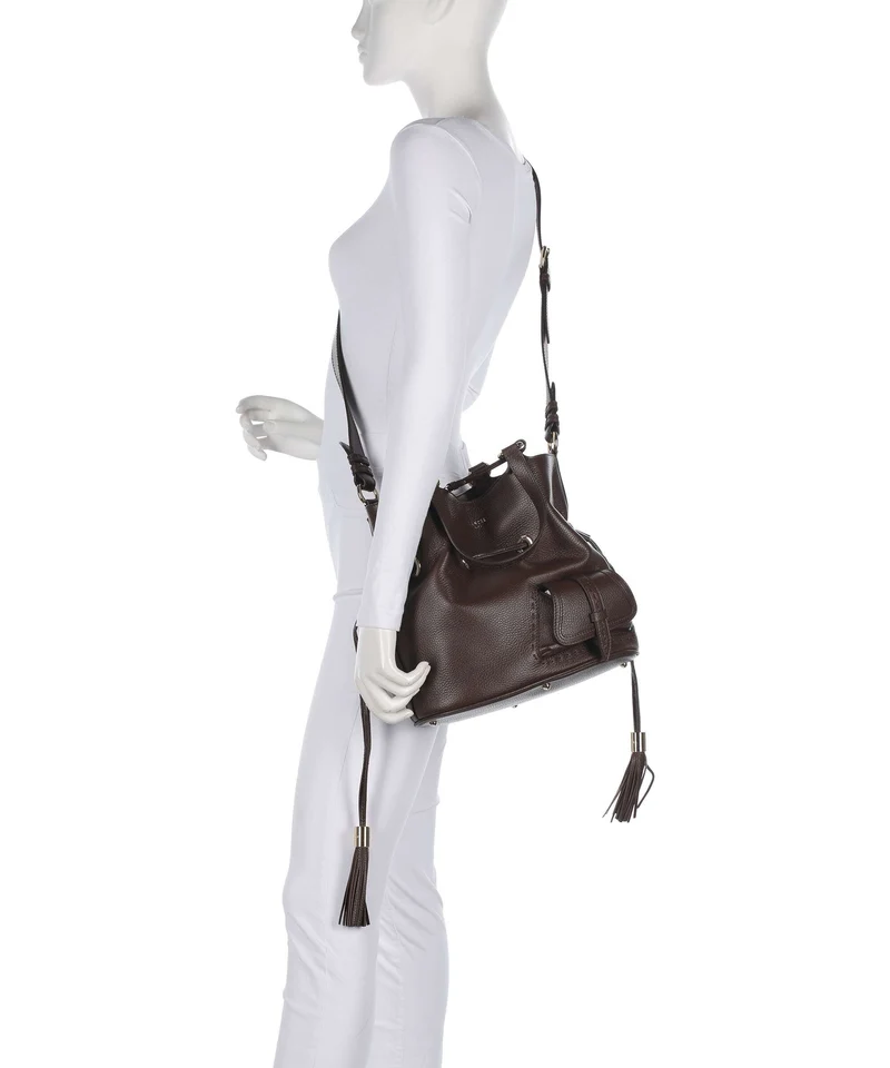 Lancel Premier Flirt M Bucket Handtasche coconut