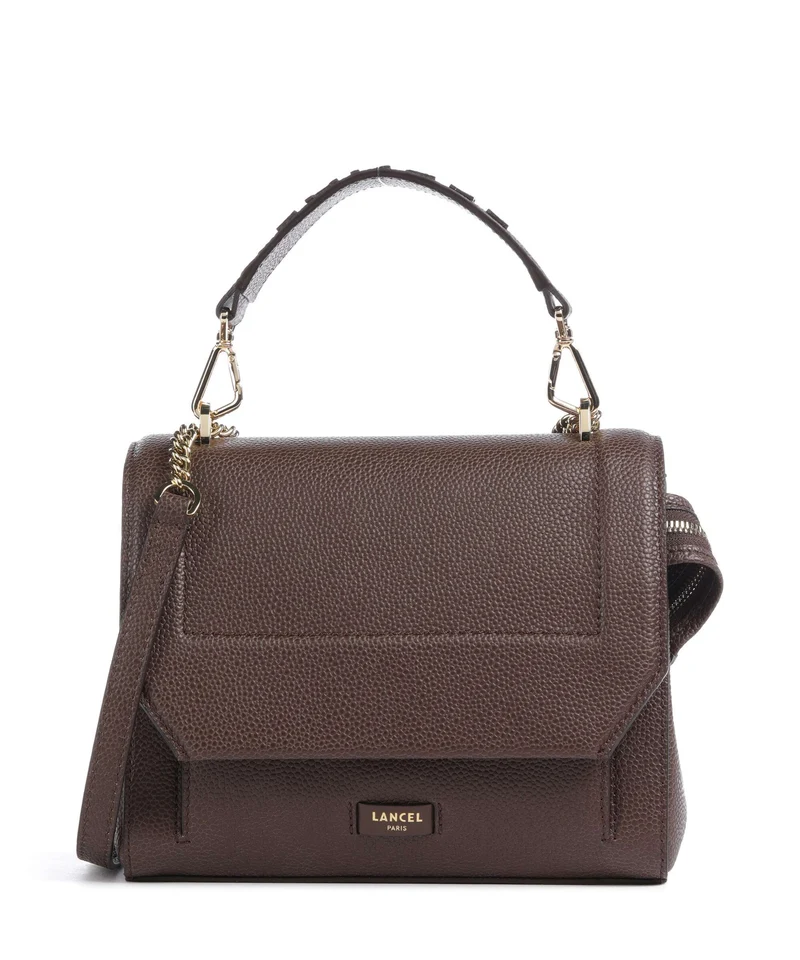 Lancel Ninon M Schultertasche coconut