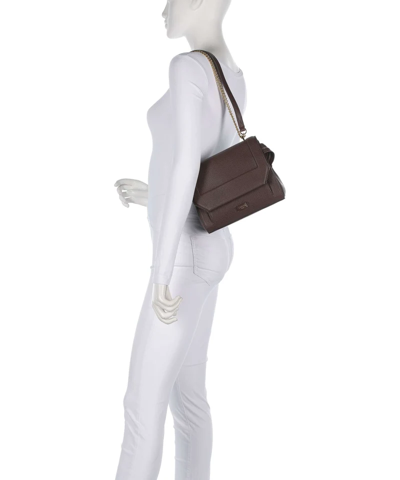 Lancel Ninon M Schultertasche coconut
