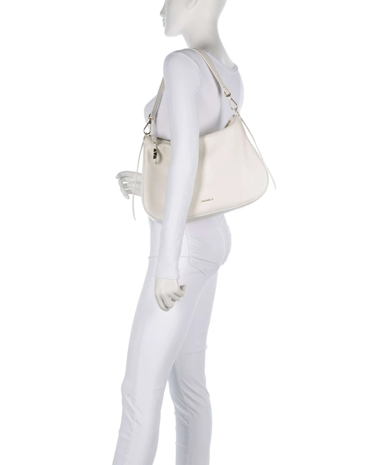 Coccinelle Nory Beuteltasche pearl