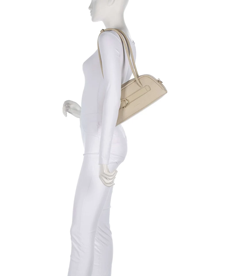 Coccinelle Paki Schultertasche sandshell