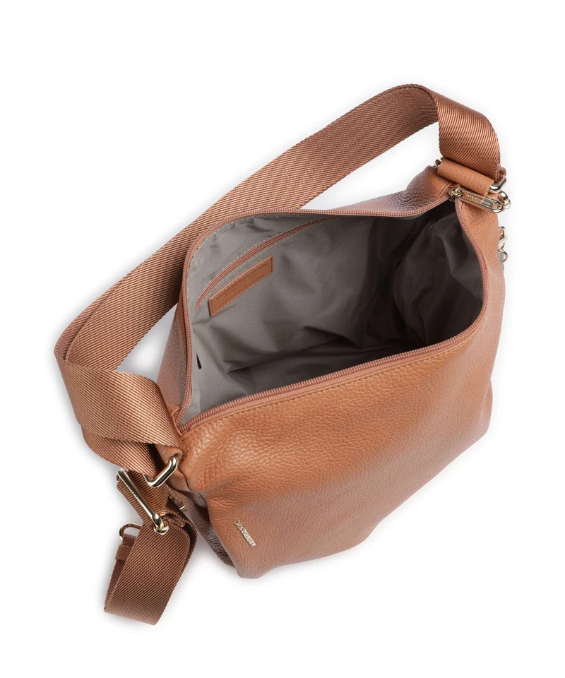 Mandarina Duck Mellow Leather Rucksack-Tasche pecan nut